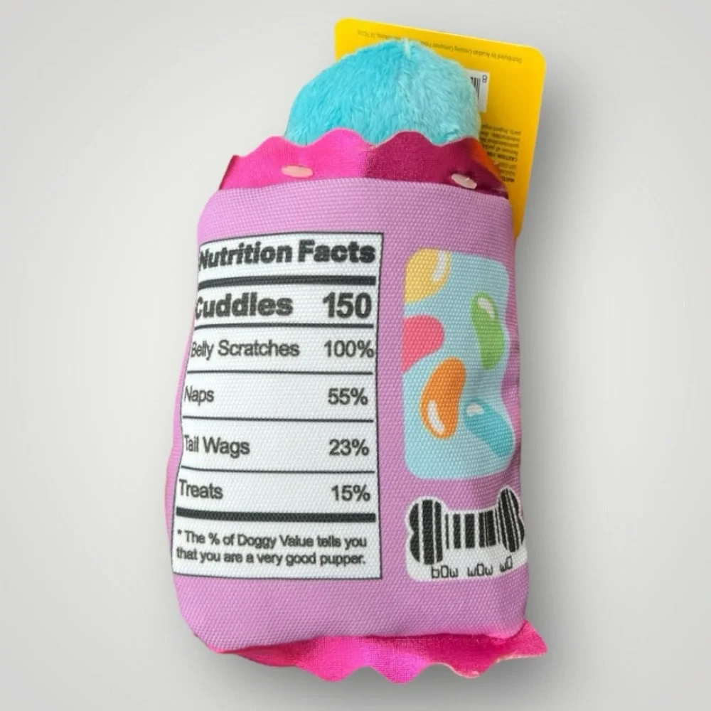 Woof & Whiskers Easter Jelly Beans Separable Dog Toy Plush New - Picture 2 of 14